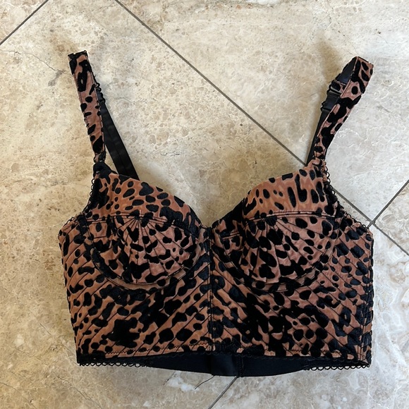 House of CB, London, leopard bralette - Picture 2 of 8